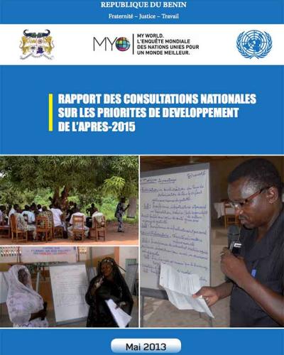 Rapport des consultations nationales sur les priorites de developpement de l'apres 2015