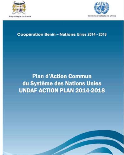 Plan d'action commun du SNU UNDAF Action Plan 2014-2018