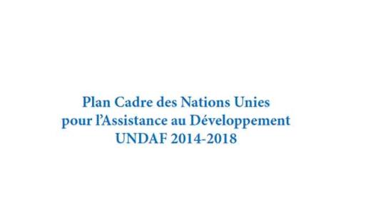 Plan cadre des Nations Unies pour l'assistance au développement 2014-2018